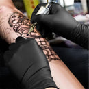 Black Gloves Nitrile,Disposable Gloves 6.0g Heavy Duty Industrial Grade Mechanic Automotive Tattoo Hair Dressing Powder Free (BOX of 100PCS,from $7.727/box+GST)