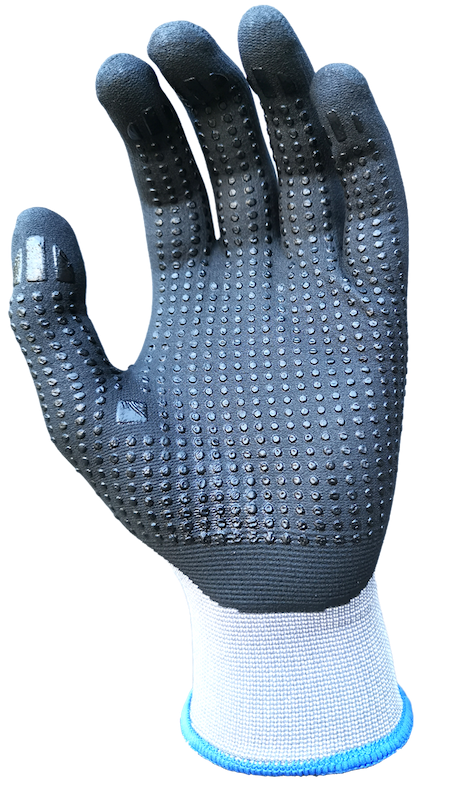 12/72/144 Pairs Hyflex Style Work Safety Glove Dotted Maxi Flex GreatFlex SupaFlex Gloves (Pack of 12,from $4.5/pair GLV2052)