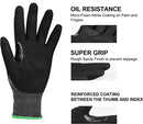 Cut Resistant Gloves Work Safety Gloves Maxi Great Flex Cut 5  Reinforced Touch Screen Fingers 12/72/144 Pairs (Pack of 12,From $6.45+GST/Pair)