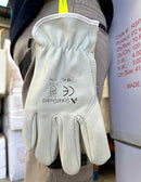 Beige Rigger Glove 1.2mm Thicker Cow Grain (Pack of 12,from $3.864/pair+GST)