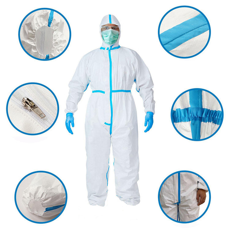 Overall Suits Taped Type 4&5&6 Microporous Coverall Suits  (Pack of 50,from $8.18/pc+gst)