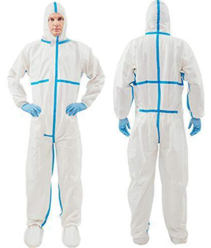 Overall Suits Taped Type 4&5&6 Microporous Coverall Suits  (Pack of 50,from $8.18/pc+gst)