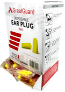 Earplugs Uncorded Class 5 - Box of 200 pairs ($25.90+GST)