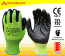 Black Nitrile Gloves Work Safety Gloves Budget Foam Nitrile Glove (Pack of 12,from $1.5/pair)