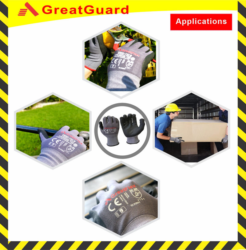 12/72/144/432 Pairs Hyflex Style Great Flex Nitrile Glove (Pack of 12,from $2.95/pair+GST)