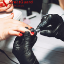 Black Gloves Nitrile,Disposable Gloves 6.0g Heavy Duty Industrial Grade Mechanic Automotive Tattoo Hair Dressing Powder Free (BOX of 100PCS,from $7.727/box+GST)