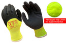 SuperThermal Winter Freezer Cold Storage Gloves Hi-Vis 3/4 Nitrile 12 Pairs (from $6.0/Pair)