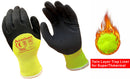 SuperThermal Winter Freezer Cold Storage Gloves Hi-Vis 3/4 Nitrile 12 Pairs (from $6.0/Pair)