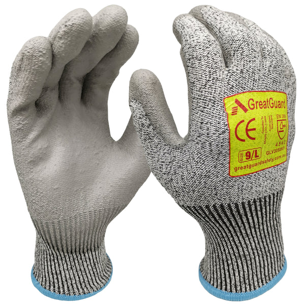 Cut Resistant Gloves Supershield Cut 5 PU Glove (Pack of 12,From $3.955+GST/Pair)