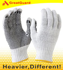 Pairs Mens Polka Dots Glove Seamless Knitted (from $0.67/pair)
