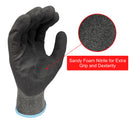 Work Safety Gloves SuperShield Sandy Foam Nitrile Glove 12/72/144/432 Pairs (Pack of 12,from $1.87/pair)