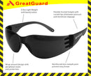 Smoke Safety Glasses with Anti-Fog (From $2.105+GST/Pair)