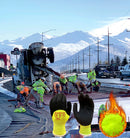 SuperThermal Winter Freezer Cold Storage Gloves Hi-Vis 3/4 Nitrile 12 Pairs (from $6.0/Pair)