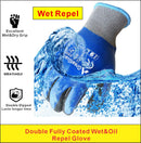 12/72/144 Pairs Work Safety Gloves Cool Flex Wet Repel Great Nitrile Glove (Pack of 12,From $4.0/Pair+GST)