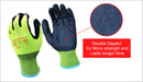 Black Nitrile Gloves Work Safety Gloves Hi-Vis (Pack of 12,from $2.25/pair) 12/72/144 Pairs