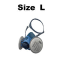 Maxiguard Half Mask Silicone General Purpose Kit with P3 Carbon Cartridges R7500