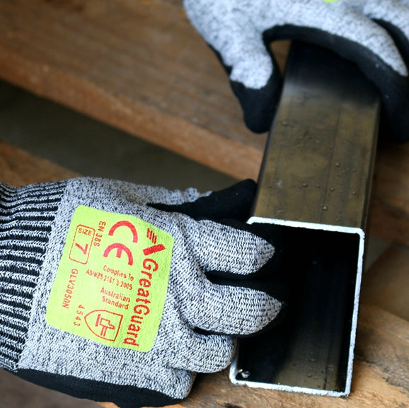 Cut Resistant Gloves Work Safety Gloves Supershield Cut 5 Glove 12/60/120 Pairs (Pack of 12,From $4.75/Pair+GST)